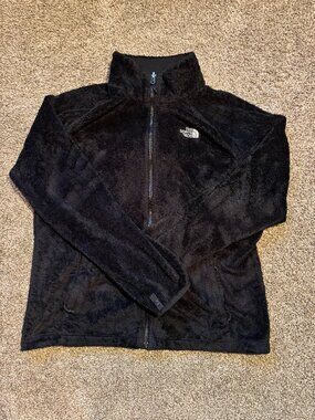 The North Face Osito Full Zip Fleece Jacket Size Women's Large Black